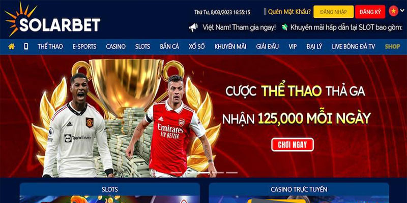 Ưu đãi nạp tiền đầu - nhà cái SOLARBET