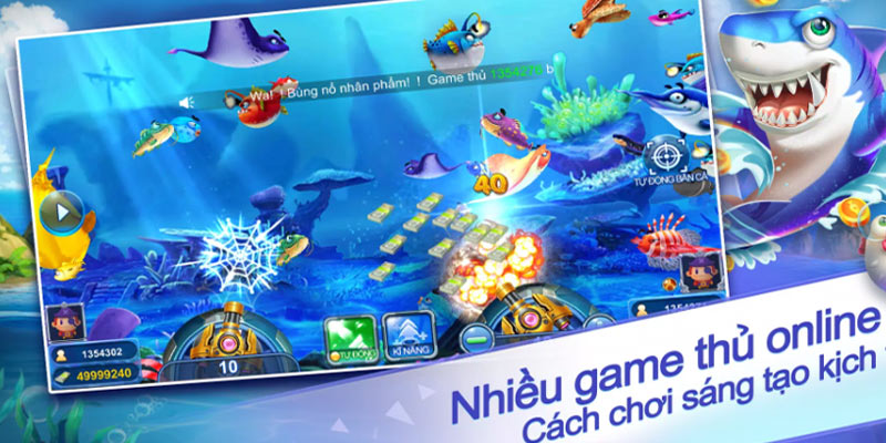 Hệ thống giao diện game vô cùng thời thượng