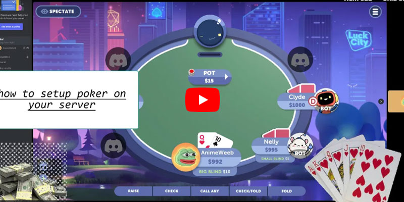 Tham gia một máy chủ Poker hoặc tạo máy chủ riêng 