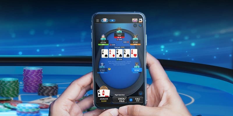 Hướng dẫn dùng app chơi Poker ăn tiền