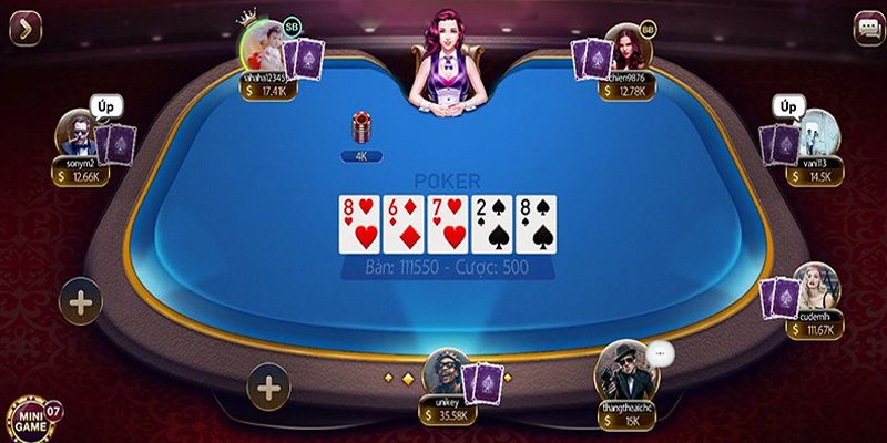 Tìm hiểu sơ lược về luật chơi game Poker đổi thưởng