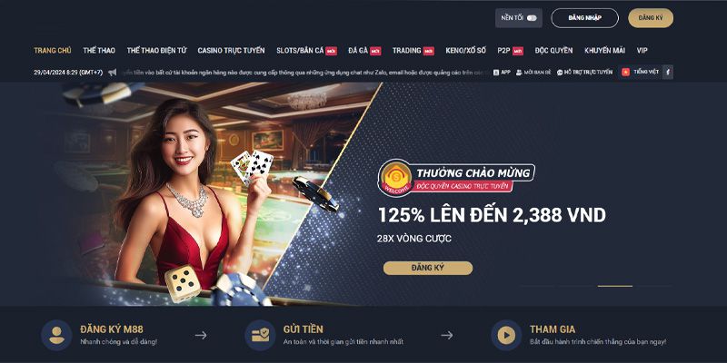 Những điều bet thủ cần biết khi vào link m88 cho điện thoại